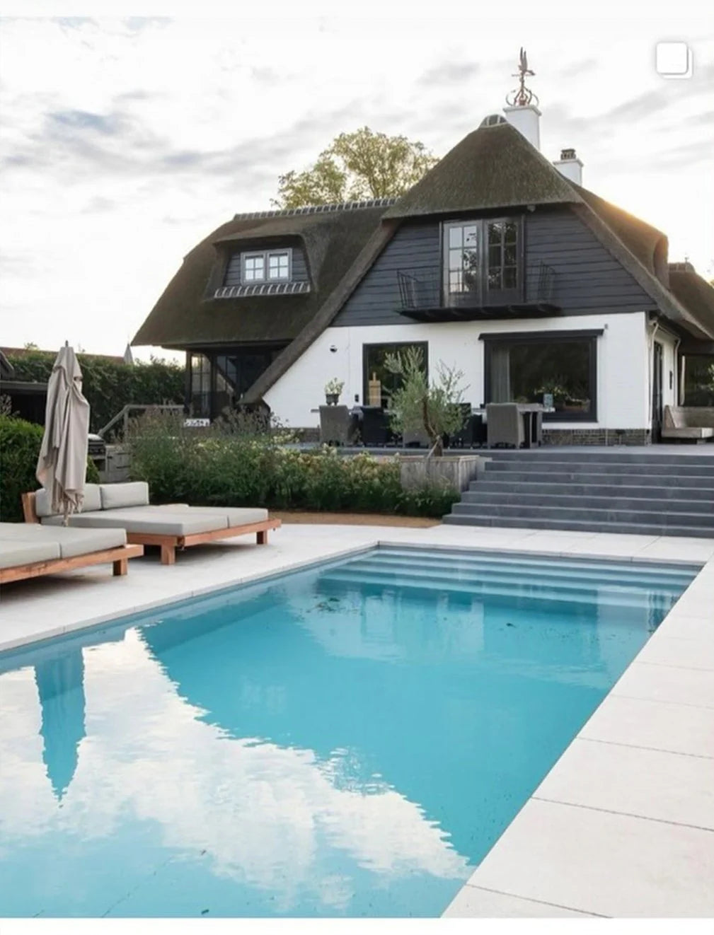 Terras Tegel Brystone White 795x795x20mm naturale R11
