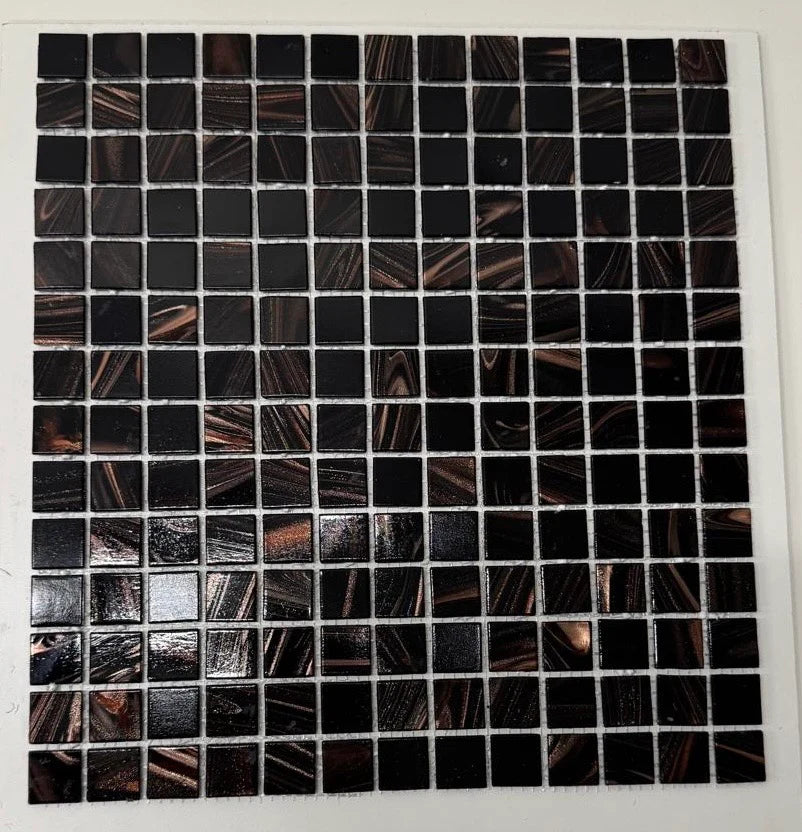 Die Mosaikfabrik Amsterdam Schwarz-Gold 20mm