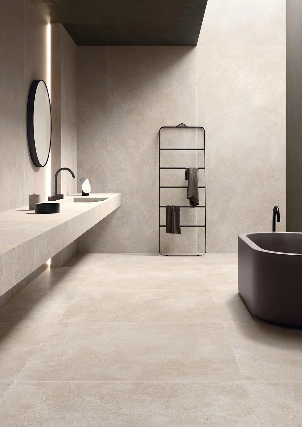 Limestonelook Brystone Ivory Keope 795 x 795 x 9 mm naturale