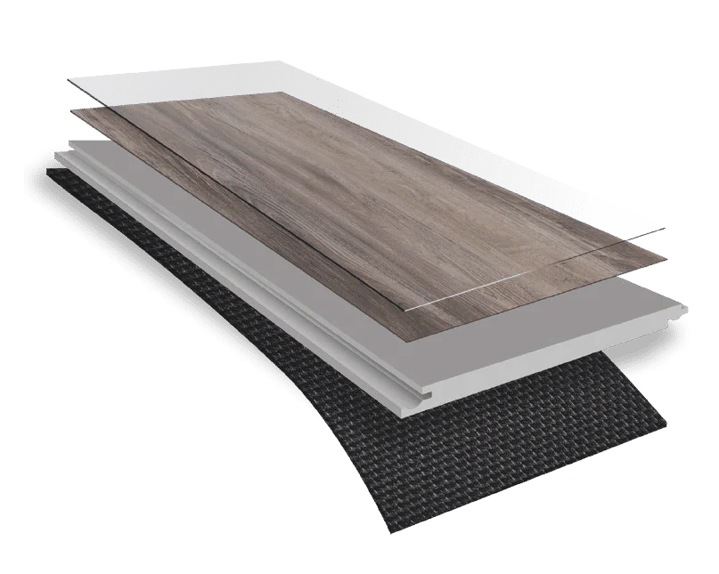 SPC Eichenparkett 7,5 x 190 x 600–1800 mm