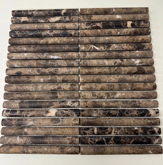 Kit Katze Marron Emperador Stiernase Mosaik 151x30x15mm